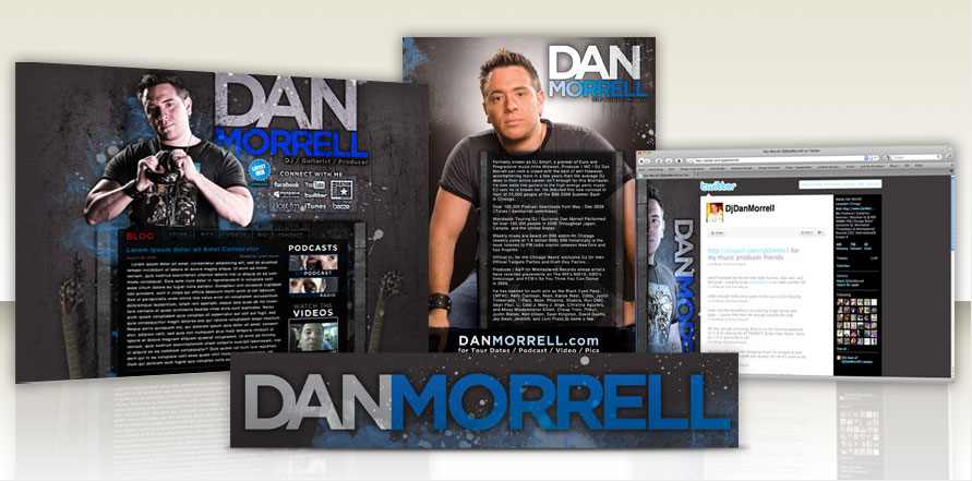 Dan Morrell - artwork by Sean Frangella