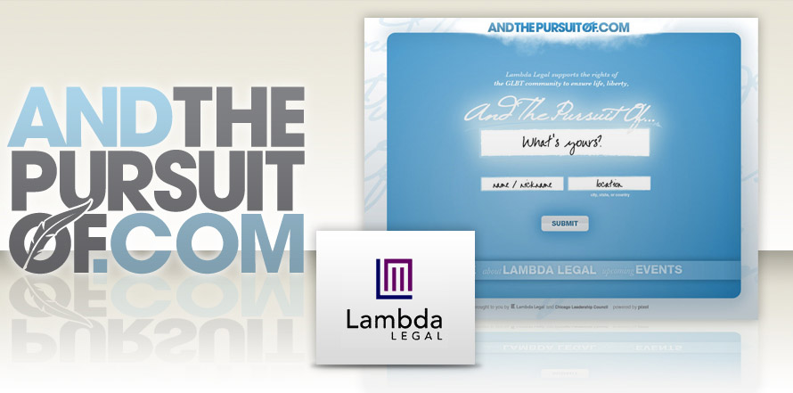 Lambda Legal - artwork by Sean Frangella